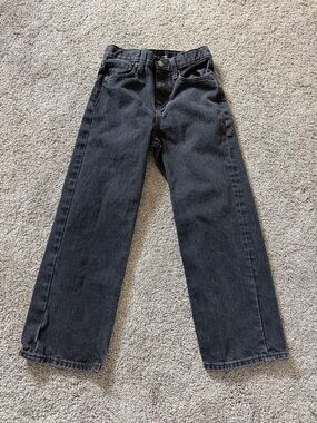 Old Navy Boys Black Wash Baggy Jeans